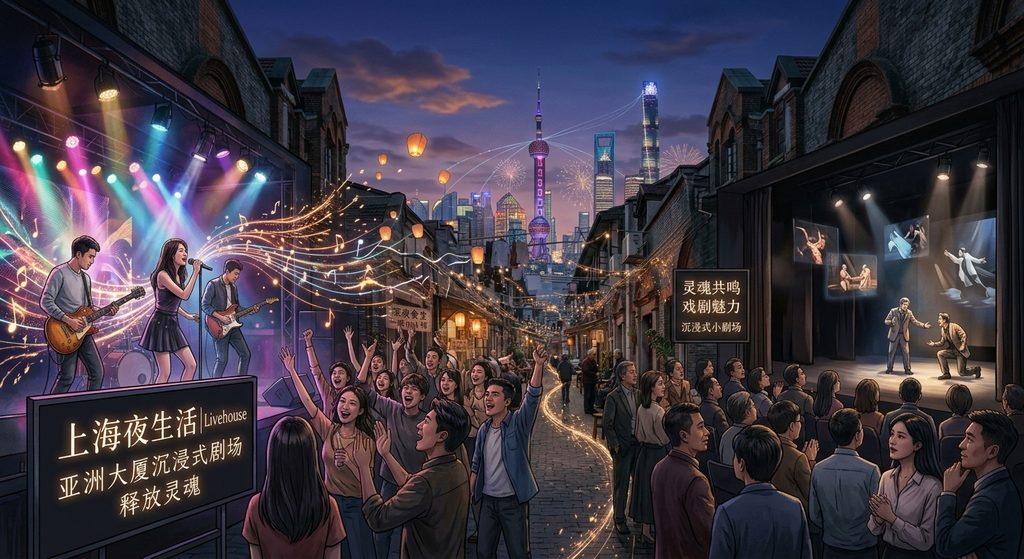 上海夜生活：在Livehouse与剧场里释放灵魂