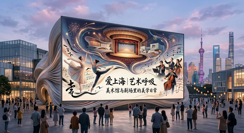 爱上海的艺术呼吸:美术馆与剧场里的美学日常 爱上海的艺术呼吸:美术馆与剧场里的美学日常